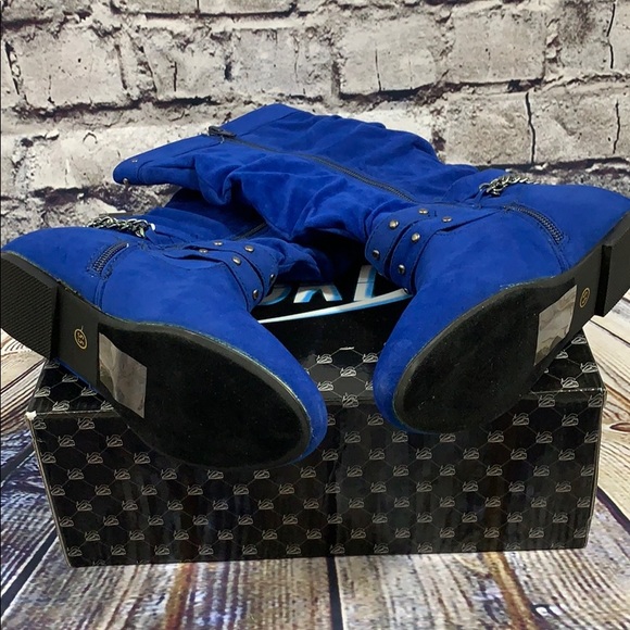 YOKI ROYAL BLUE TRISHA BOOT - Picture 4 of 5